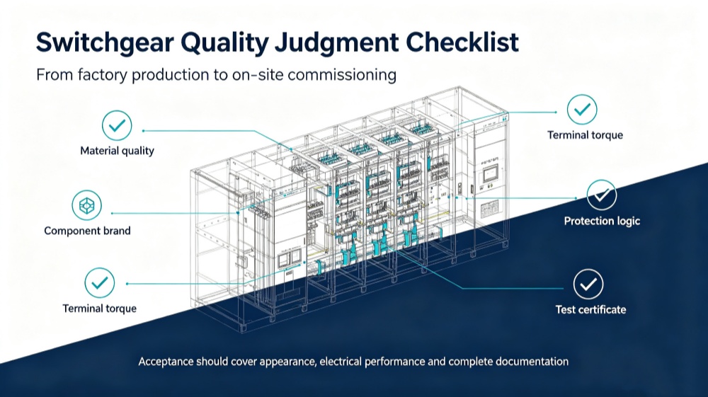 Howto Judge HighQuality MV and LV Switchgear During Factory Inspection and OnSite Acceptance