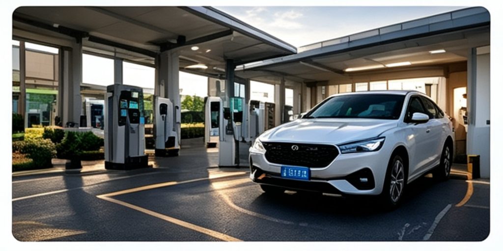 Commercial DC EV Charging Station