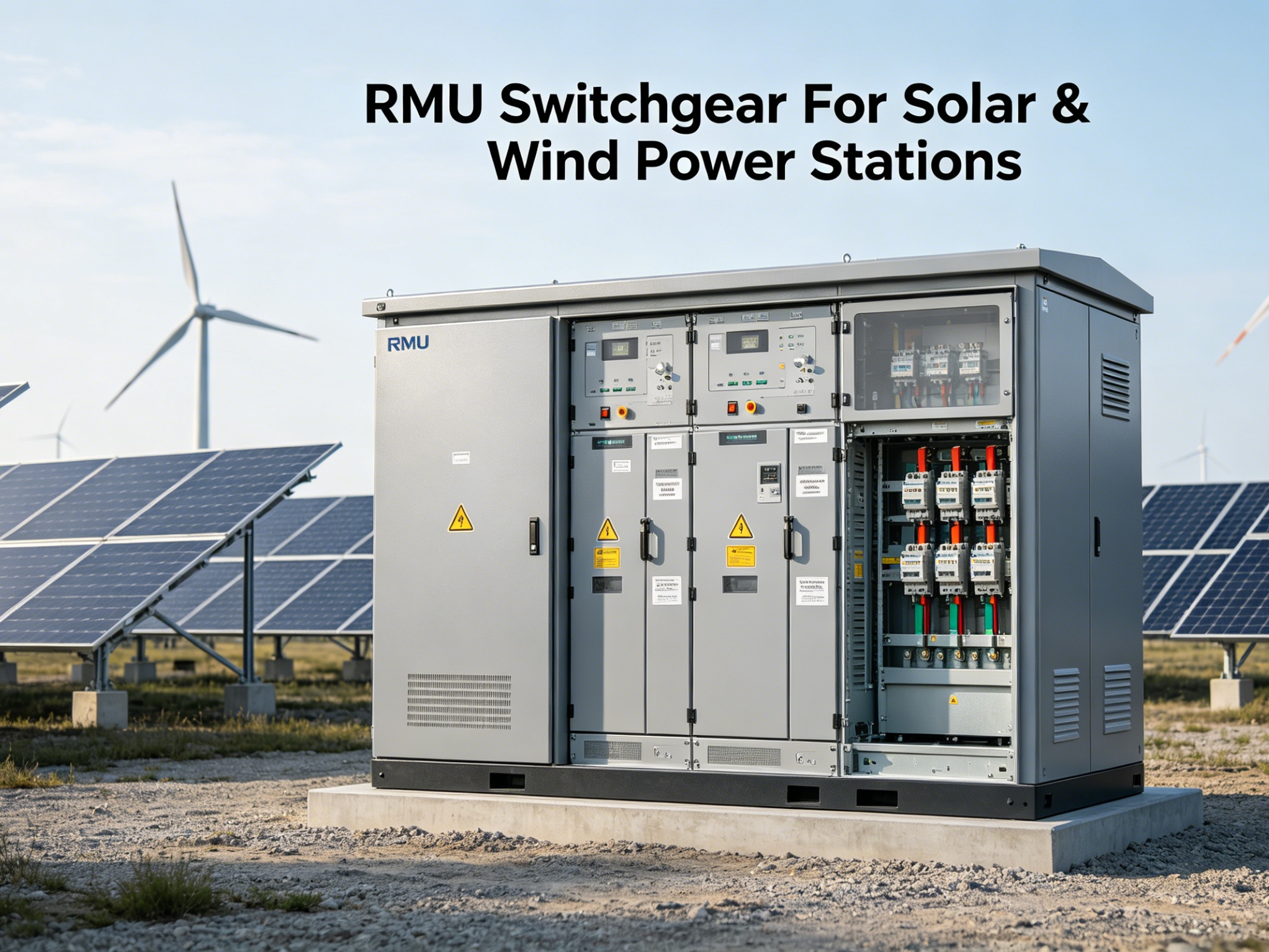 RMU Switchgear For Solar & Wind Power Stations