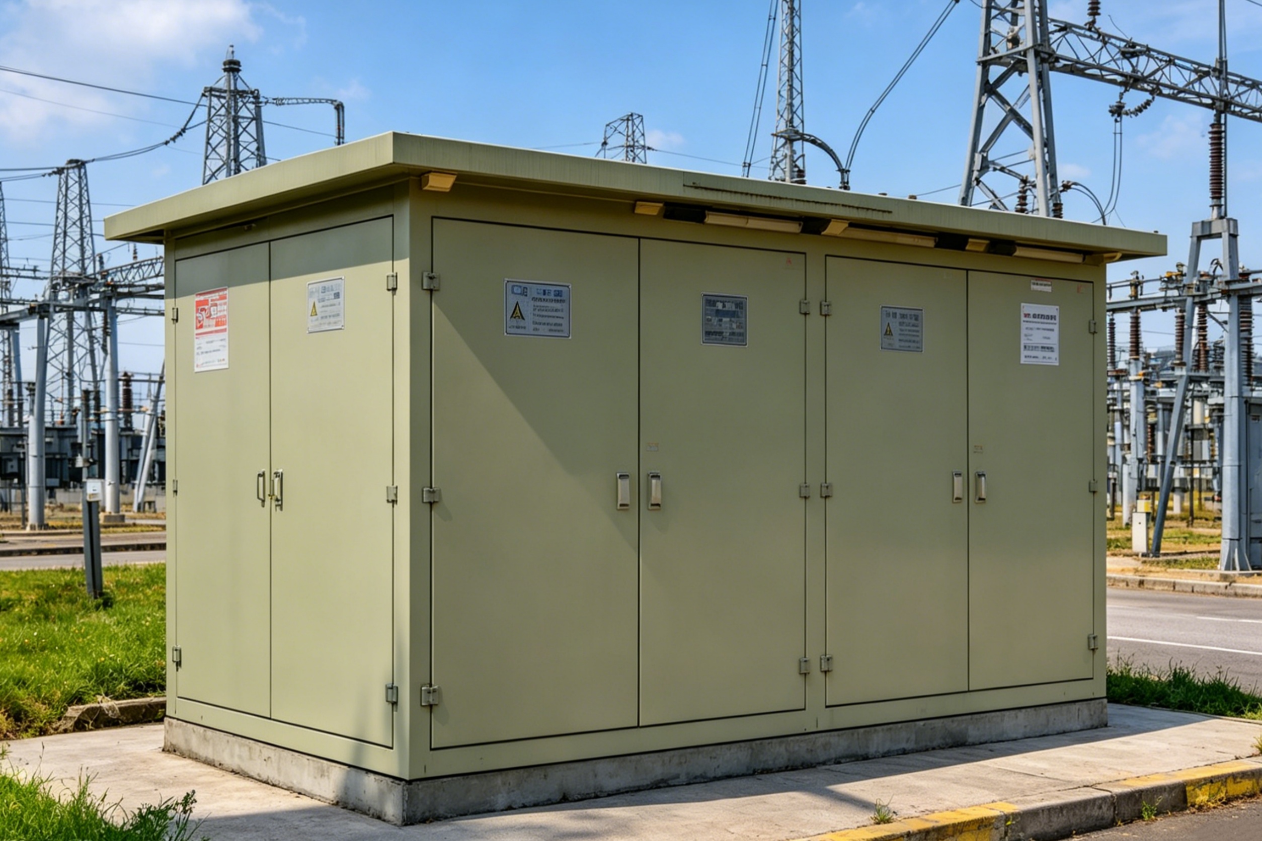 compact box substation